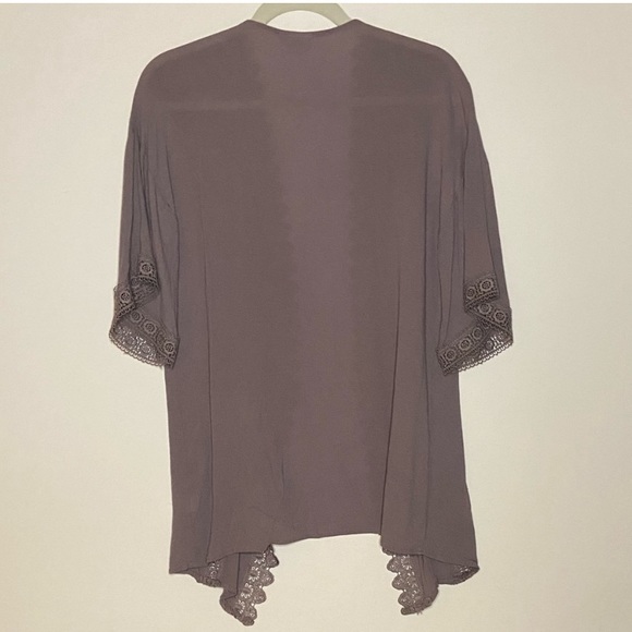 Good Luck Gem Purple Cardigan - Picture 3 of 3